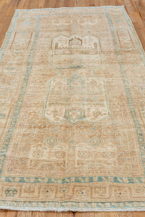 Vintage Bidjar Runner Rug (4' x 9')